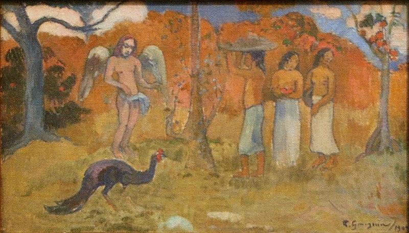 Paul Gauguin Judgement of Paris Spain oil painting art